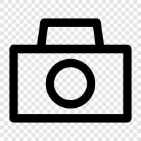 Fotografie, Fotoausrüstung, Digitalkamera, Digitalfotografie symbol