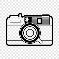 photography, photo, digital camera, camera equipment icon svg