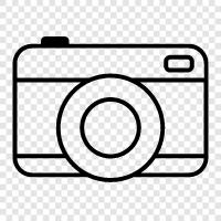 photography, photo, digital, camera equipment icon svg