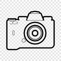 photography, photography equipment, photography software, digital photography icon svg