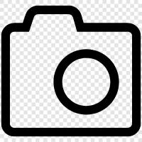 photography, picture, digital, camera equipment icon svg