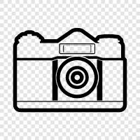 photography, digital camera, photo, camera phone icon svg