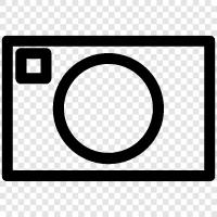 photography, digital camera, camera lens, camera software icon svg