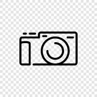 Fotografie, Foto, Digital, Bilder symbol