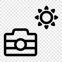 photography, digital photography, camera equipment, photography software icon svg