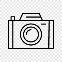 Fotografie, Fotoausrüstung, Digitalkamera, Digitalfotografie symbol