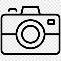 photography, digital, camera equipment, photography software icon svg