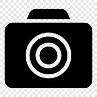 Fotografie, Foto, Digital, Kameratelefon symbol