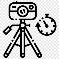 photography, time lapse, interval timer, photo timer icon svg