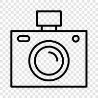 Fotografie, Fotoausrüstung, Fotosoftware, Kamerazubehör symbol