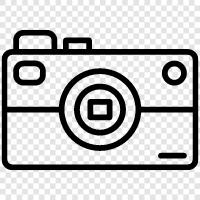 Fotografie, Digitalkamera, Digitalfoto, Kameraobjektiv symbol