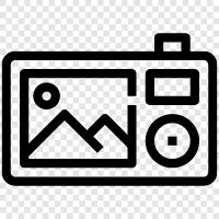 photography, photo, camera equipment, photography software icon svg