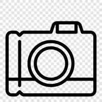 Fotografie, Foto, Digitalkamera, Bilder symbol