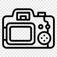 photography, digital, camera equipment, stills icon svg