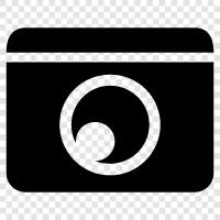 photography, digital camera, camcorder, photography software icon svg