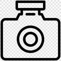 photography, photography equipment, photography software, photography tips icon svg