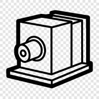 photography, antique, antique camera, photography equipment icon svg