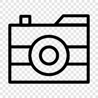 photography, camera equipment, photography software, photography tips icon svg