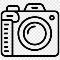 photography, digital, camera equipment, photography software icon svg