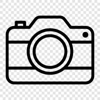 photography, digital camera, camcorder, snapshot icon svg