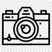 photography, camera equipment, photography software, camera settings icon svg