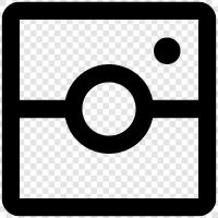 photos, camera, photography, digital icon svg