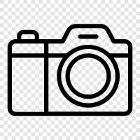 photos, digital, photography, camera gear icon svg