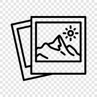 photos, photo album, photo album maker, photo editor icon svg