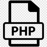 PHP file structure, PHP files and folders, PHP source code, PHP File icon svg