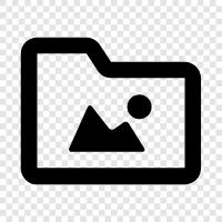 Pic, pictures, photos, photo album icon svg