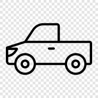 pickup truck, pickup trucks, pickup truck driving, pickup truck driving schools icon svg