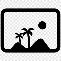 picture, photo, snapshot, digital picture icon svg