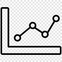 Pie Chart, Histogram, Venn diagrams, Line Graph icon svg