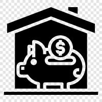 piggy banks, piggy spending, piggy budget, piggy savings icon svg