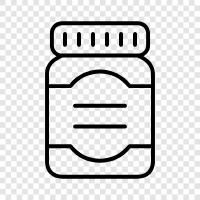 pills, over the counter, drug, side effects icon svg