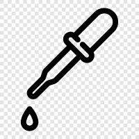 pipetting, dropper, syringe, transfer icon svg