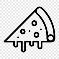 pizza, slice, pizza pie, pizza pie crust icon svg