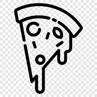 pizza crust, pizza sauce, pepperoni, sausage icon svg