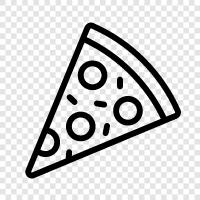 pizza, slice, pizza pie, pizza topping icon svg