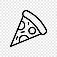 pizza, slice, pizza pie, pizza slice icon svg