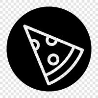 pizza, pizza. Cheesy icon svg