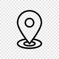 place, address, locality, spot icon svg