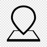 Place, Location icon svg
