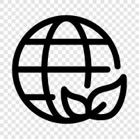 planet, world, land, environment icon svg