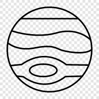 planet, gas giant, largest planet, gas giants icon svg