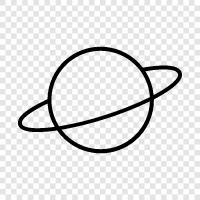 planet, solar system, astronomy, space icon svg