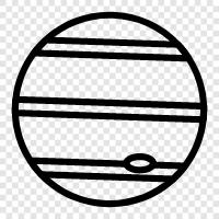 planet, solar system, gas giants, planets icon svg