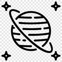 Planet, Astronomie, Raum, Wissenschaft symbol