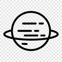 planet, sky, solar system, eighth planet icon svg