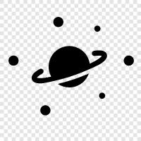 planets, solar system, astronomy, space icon svg
